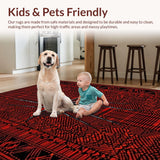 Sleek Modern Web Texture Presentation(Red)