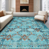 Neutral Geometric Texture(Blue)