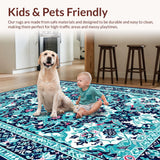 Colorful Linear Art Deco Influence(Blue)