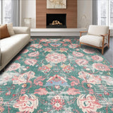 Delicate Floral Rustic Chic Look(Green)