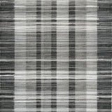 Ultra Soft Area Rug, Non Slip, Stain Resistant, Washable Area Rugs for Living Room, Bedroom, Graphic Monochrome Striped Area Rug(Black)