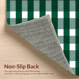 Fresh Green and White Grids(Green)