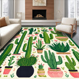Contemporary Cactus Inspired Home Accent(Green)