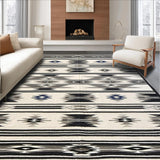 Southwestern Textured Geometric Charm(Gray)