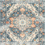 Ultra Soft Area Rug, Non Slip, Stain Resistant, Washable Area Rugs for Living Room, Bedroom, Trendy Soft Pastel Motif(Gray)
