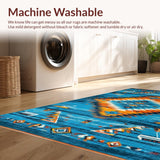 Eclectic Distressed Ethnic Appeal(Blue)