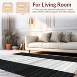 Sleek Monochrome Geometric Style(Black)