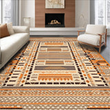 Bold Colorful Lattice Arrangement(Beige)