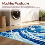 Funky Nautical Swirl Composition(Blue)