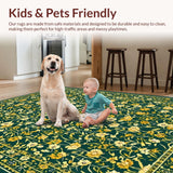 Serene Pastel Lattice Artwork(Green)