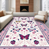 Dreamy Butterfly Artful Composition(White)