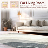 Trendy Textured Ombre Style(Beige)