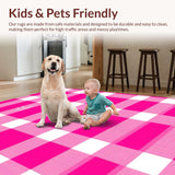 Charming Geometric Smiley Motif(Pink)