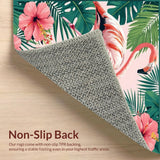 Artistic Flamingo and Leaf Ensemble(Pink)