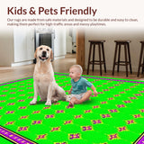 Contemporary Tiled Design with Flair(Green)