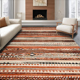 Vibrant Tribal Diamond Aesthetic Fusion(Red)