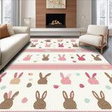 Artistic Bunny Graphic with Tones(Pink)