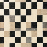 Ultra Soft Area Rug, Non Slip, Stain Resistant, Washable Area Rugs for Living Room, Bedroom, Washable Plaid Entryway Carpet with Anti-Slip Backing(Beige)