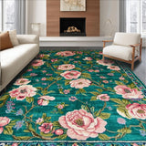 Luxurious Maximalist Nature Print(Green)