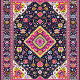 Vibrant Abstract Multicolor Design(Blue)