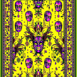 Ultra Soft Area Rug, Non Slip, Stain Resistant, Washable Area Rugs for Living Room, Bedroom, Colorful Jazz-Inspired Pattern(Yellow)