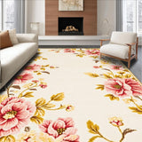 Chic Pastel Botanical Motifs(Ivory)
