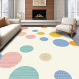 Contemporary Light Hued Patterned(White)