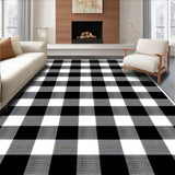 Elegant Two Tone Plaid Appeal(Black)