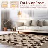 Chic Abstract Lattice Aesthetic(Beige)