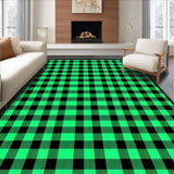 Elegant Farmhouse Plaid Arrangement(Green)