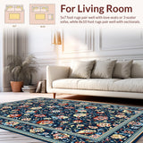 Charming Rustic Textured Design(Blue)