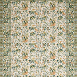 Ultra Soft Area Rug, Non Slip, Stain Resistant, Washable Area Rugs for Living Room, Bedroom, Charming Earthy Floral Motif(Ivory)