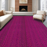 Ultra Soft Area Rug, Non Slip, Stain Resistant, Washable Area Rugs for Living Room, Bedroom, Sleek Modern Leopard Inspiration(Pink)