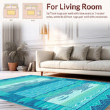 Bright Fantasy Underwater Motif(Blue)