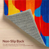 Artistic Colorful Curvilinear Style(Red)