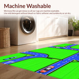 Energetic Street Scene Play Surface(Green)