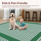 Contemporary Checkered Layout(Green)