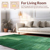 Contemporary Textured Round Shape(Green)