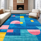 Vibrant Abstract Color Splash(Blue)