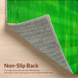 Energetic Sports Motif with White Accents(Green)