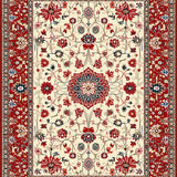 Stylish Monochrome Circular(Red)