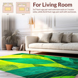 Bright Cheerful Shag Design(Green)