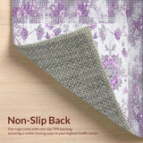 Elegant Pastel Geometric Arrangement(Purple)