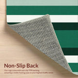 Contemporary Textured Striped Aesthetic(Green)