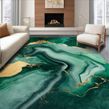 Elegant Swirled Glitter Design(Green)