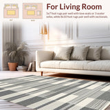 Chic Coastal Striped Aesthetic(Beige)