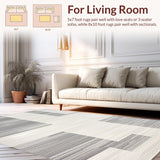 Contemporary Neutral Abstract Motif(Gray)