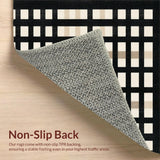 Contemporary Neutral Tiled(Black)