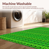 Charming Earthy Clover Motif(Green)