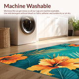 Elegant Oceanic Floral Motif(Blue)